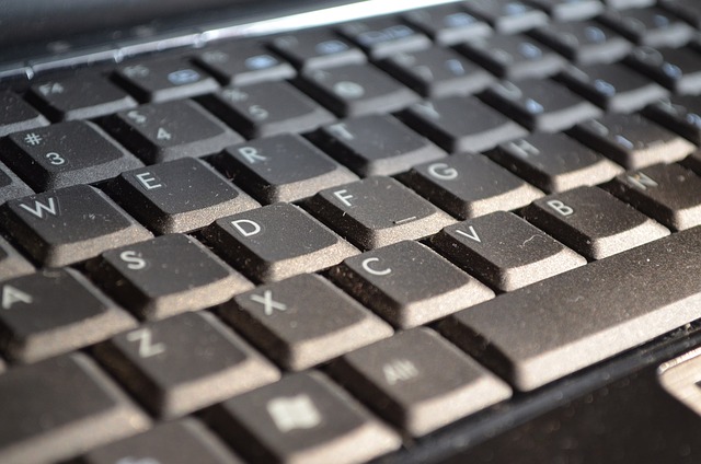 dusty keyboard